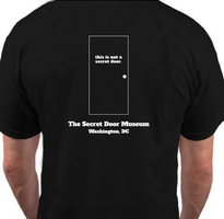 Black Secret Door Museum T Shirt